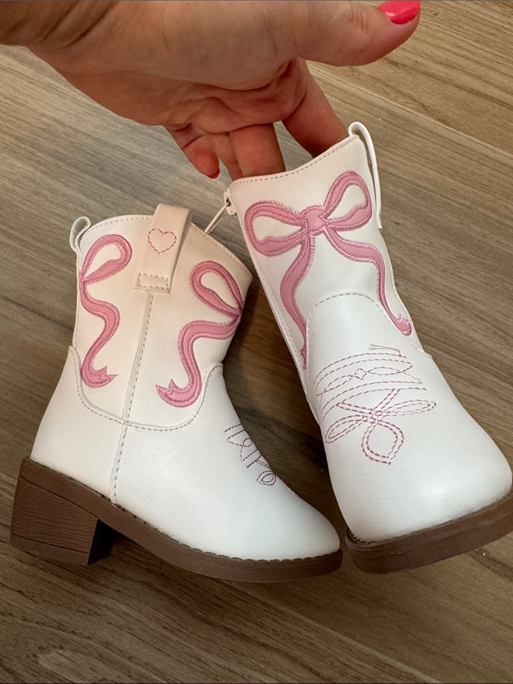 Baby / Toddler Bow Cowgirl Boots! 🎀